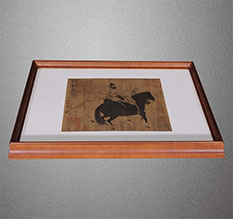 翔安书画装裱配框服务案例